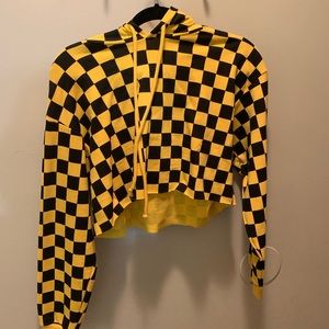 FOREVER 21 Crop Hoodie Size M